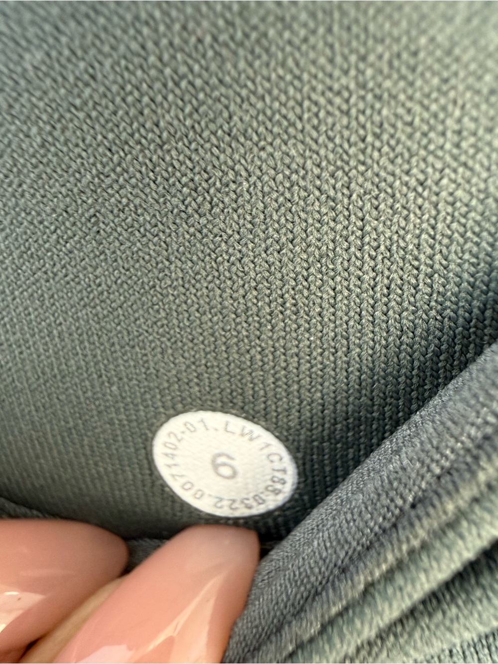 Lululemon SenseKnit Running One-Piece Romper Smoked Green Spruce - Picture 12 of 12